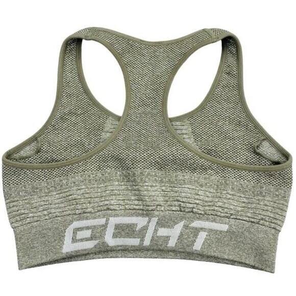 ECHT Arise Sports Bra V3 Sz Medium Khaki - Picture 4 of 4